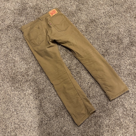 Levi's 513 SLIM STRAIGHT MEN'S JEANS 32x32 - Picture 4 of 9